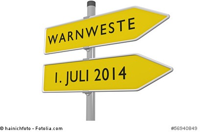 Warnwestenpflicht