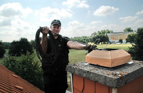 Abluft Hauben genehmigen Schornsteinfeger