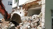 Der Abriss eines Hauses