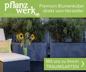 Blumenkübel zur Gartengestaltung von Pflanzwerk