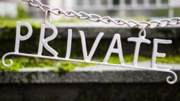 Ein Recht au Privatsphäre