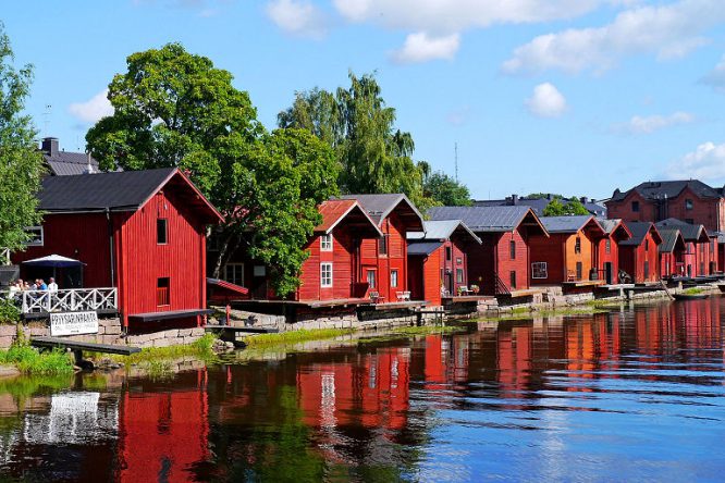 Was kann man aus Holz bauen - Traditionelle Häuser aus Holz in Finnland