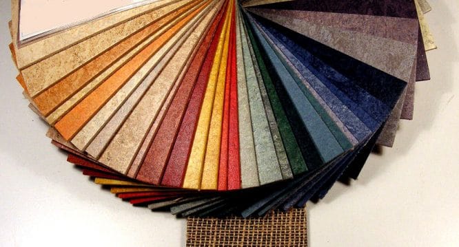 Was ist Linoleum? Heute gibt es diesen natürlich hergestellten Bodenbelag in allen Farben.