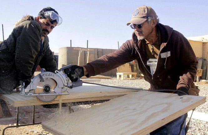 Sicherheit am Arbeitsplatz - besonders bei Sägearbeiten