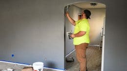 Eigenleistungen beim Hausbau - für ungeübte zum Beispiel: Wände streichen