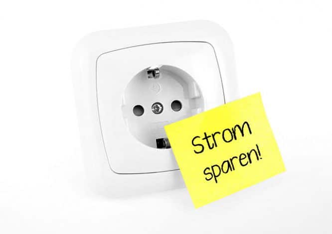 Strom sparen im Haushalt - immer dran denken!