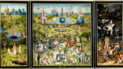 Beispiel für ein Triptychon: Ein bekanntes Gemälde von Hieronymus Bosch: Garten der Lüste