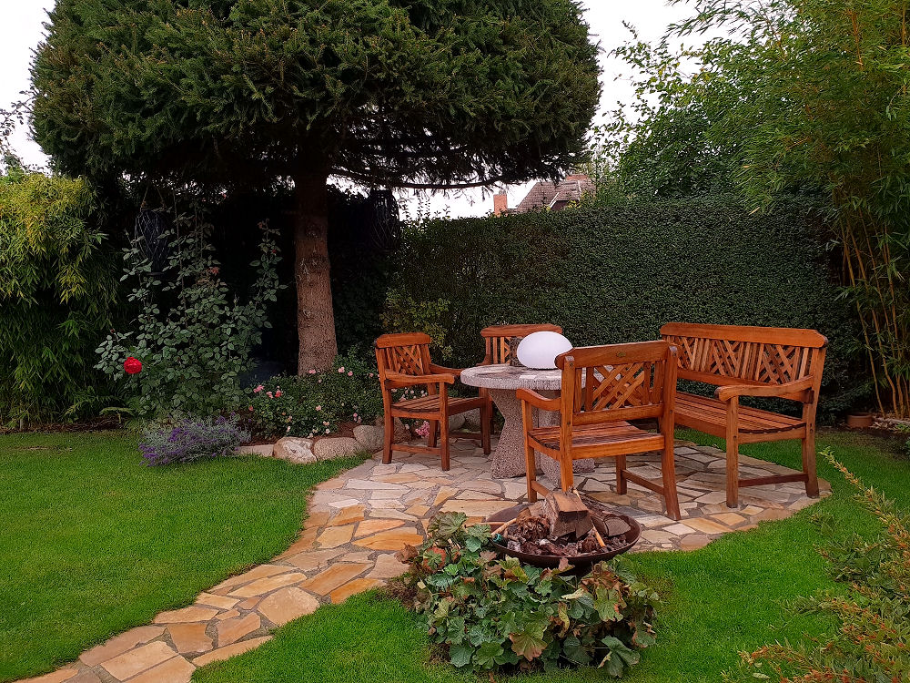 Sitzecke im Garten ⋆ Heimwerker Tipps