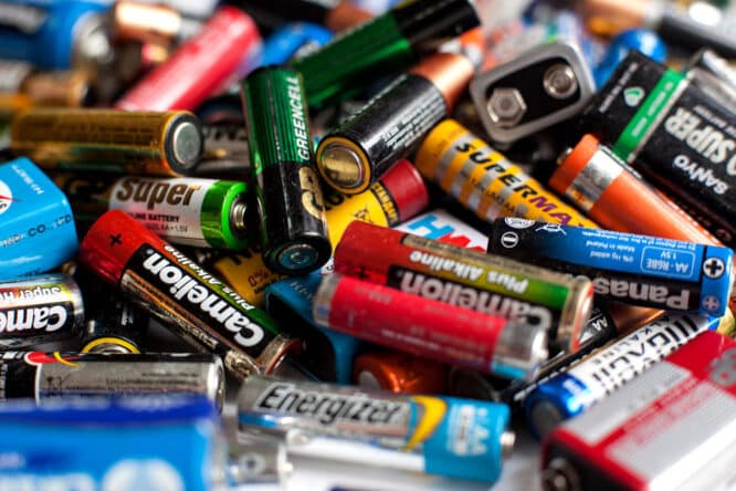 AA Batterien sind die mit Abstand am häufigsten verwendeten aller Batteriearten