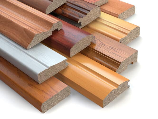 Holzprofile aus Pressholz