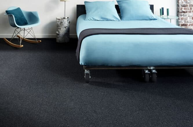 Für sehr stilvolle Raumkonzepte ist ein Teppichboden gut geeignet. / Bild: Balsan Moquette