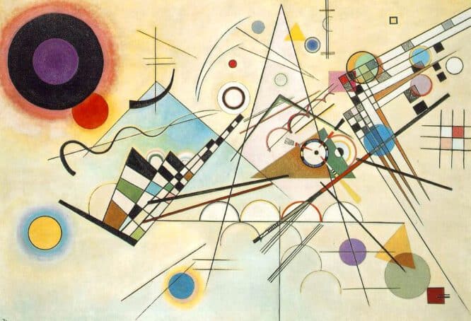 Wassily Kandinsky: Komposition VIII, 1923, Solomon R. Guggenheim Museum, New York